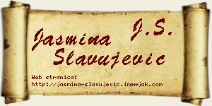 Jasmina Slavujević vizit kartica